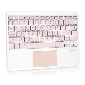 Teclado Inalámbrico Con Panel Táctil, Portátil Bluetooth Ultra Delgado Tablet Univers... - Imagen 1 de 6