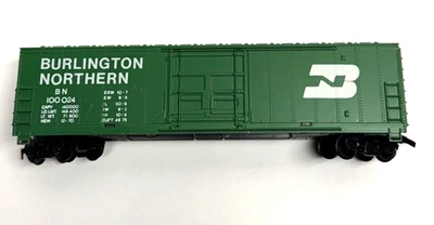 Vintage Tyco HO Scale 50'  Burlington Northern BN #100024 Made in Yugoslavia - Image 1 of 4