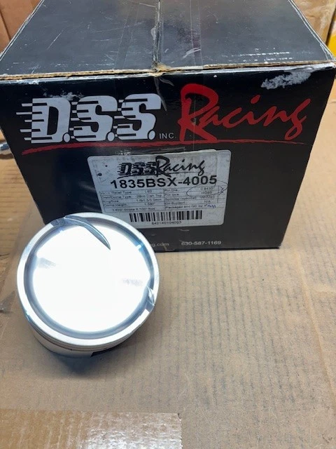 6.0/LS2/L98/LQ9 Forged -29cc LS Dish Pistons DSS Racing SX pistons. 4.005 Bore - Image 1 of 1