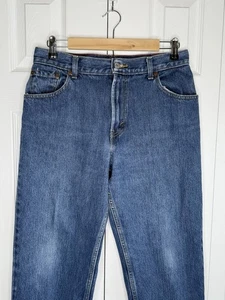 Levi’s 550 Jeans Women's Medium Wash Blue Denim Tapered Leg 100% Cotton Sz 10M - Picture 1 of 7
