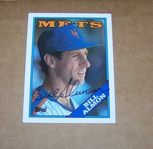 Bill Almon Signed Autograph Card H4 - Picture 1 of 1