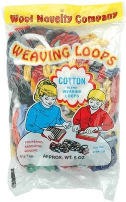 Wool Novelty Cotton Weaving Loops 5oz-Assorted