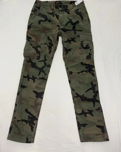 Gap Green Camo Cargo Military Utility Pants Size 31/32 - Picture 1 of 6