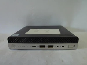 HP EliteDesk 800 G5 Desktop Mini Core i5-9500T 2.20GHz 8GB 256GB SSD W10 (V2772) - Picture 1 of 7