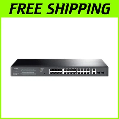 24-Port Gigabit PoE Switch, 250W Power Budget - Image 1 of 4