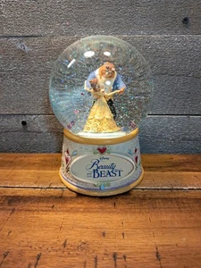 Disney Showcase Collection Enesco Beauty And The Beast Snow Globe - Picture 1 of 5
