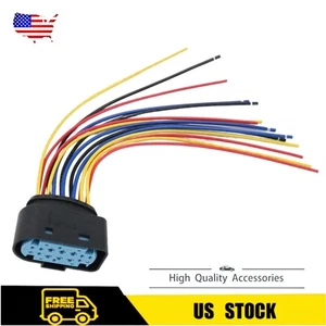 1× Headlamp Headlight Connector Pigtail 14-Pin For Ford Focus 2012 2013-2018 - Picture 1 of 18