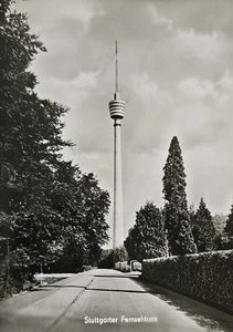 AK Stuttgart Fernsehturm 1960er - Picture 1 of 2