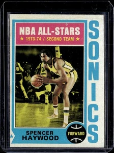 1974-75 Topps #70 Spencer Haywood All Star Seattle Supersonics EX-MINT - Picture 1 of 2