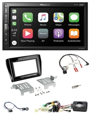 Pioneer USB Lenkrad DAB 2DIN Bluetooth Autoradio für Suzuki Swift ab 18 Klavierl - Bild 1 von 4
