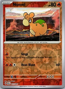 Numel SV: Paldean Fates 011/091 Reverse Holo - Picture 1 of 2