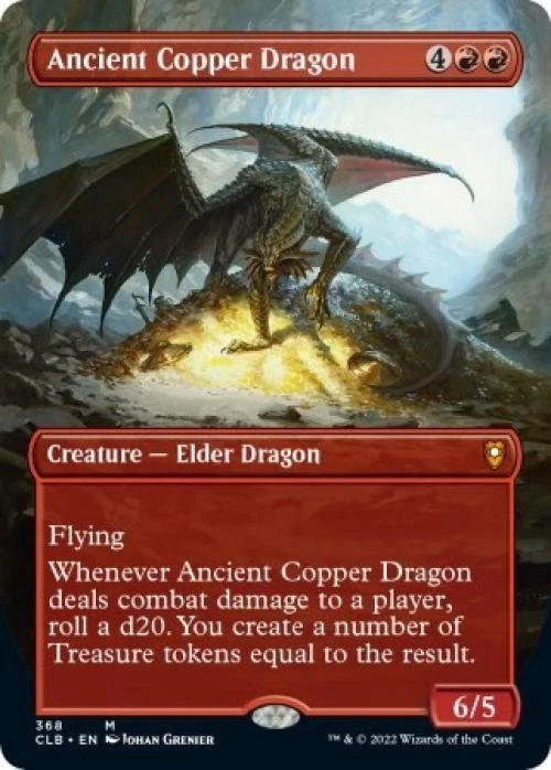 Ancient Copper Dragon (Borderless) - Near Mint MTG - Image 1 of 1