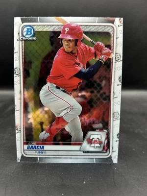 2020 Bowman #BCP-126 Luis Garcia Chrome Prospects - Image 1 of 2