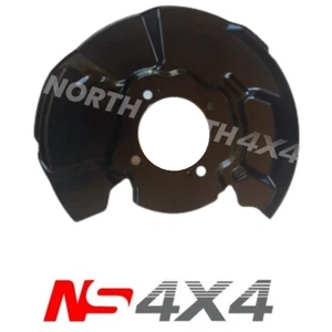 Brake dust cover front LH - fits 319mm disc - Picture 1 of 3