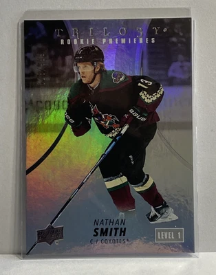 2022-23 Upper Deck Trilogy - Rookie Premieres Nathan Smith #101 /999 (RC) - Image 1 of 2