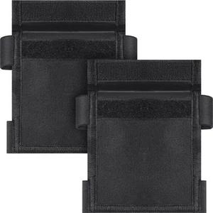 2 Stück Security Ankle Wallet Etui Schwarz Knöchel Geldbörse Stealth Tactical Nylon L... - Bild 1 von 7