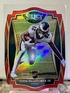 2020 Select John Hightower IV #197 - Red Prizm Die Cut - Bild 1 von 2