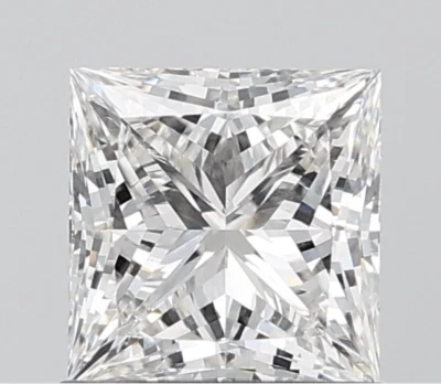 1 CT Princess Cut G VS1 Lab Grown Diamond For Engagement Ring - IGI Certified - Image 1 of 4