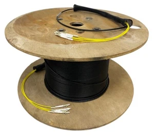 DG Systems - Cavo tattico armato in fibra multimodale, 4 LC - Made in Italy - Imagen 1 de 1
