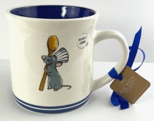 Taza Ratatouille RAE DUNN Le Petit Paris Chef Doble Cara Disney Pixar 20oz NUEVA - Imagen 1 de 9
