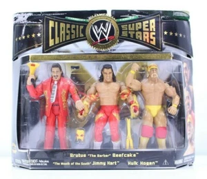 Modellino Jakks Pacific WWE WWF WCW Classic Superstars Giocattolo Hulk Brutus Hart - Foto 1 di 12