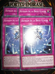 YU-GI-OH! REFRAIN DE LA BRISE GLACEE PLAYSET (LOT DE 4) BLVO-FR072 ED 1 FRANCAIS - Picture 1 of 1