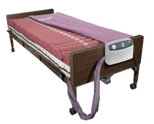 NEW Med-Aire Essential 8" Alternating Pressure and Low Air Loss Mattress System - Picture 1 of 2