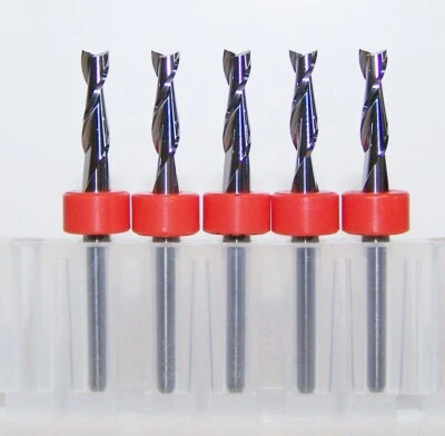 (5) 1/8" (.1250") CARBIDE END MILL 2 FLUTE FT END - KEMMER KTTSFAI125041002R - Изображение 1 из 4