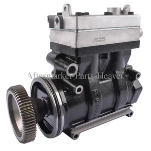 2-Cylinder Air Brake Compressor for Paccar 1977704PRX 2020644PEX New - Picture 1 of 14