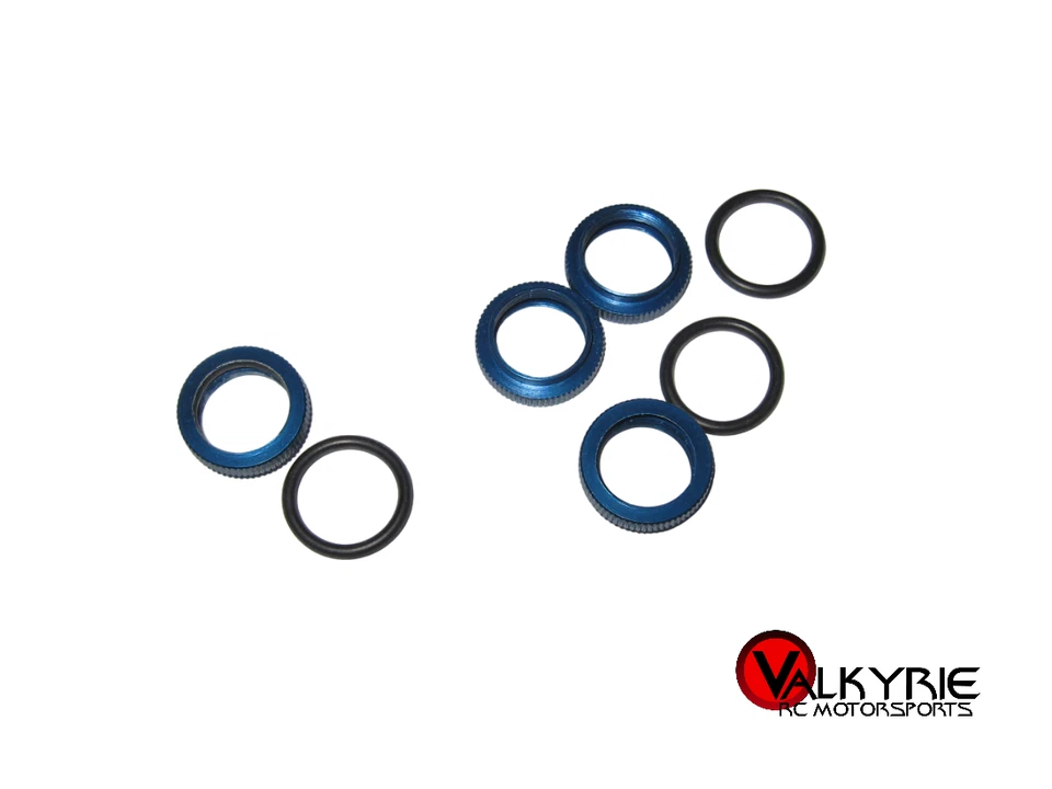 Trinity Associated B4 T4 SC10 Series Shock Collars Aluminum Blue (4) TRI 33011 U - Image 1 of 1