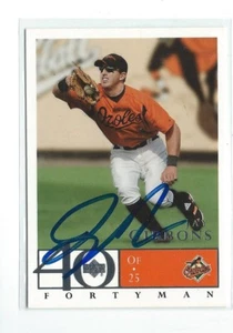 Jay Gibbons Signed 2003 Upper Deck Fortyman Card #160 - Picture 1 of 1