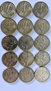 Hawaii Medaille - (15) 2005 Maui No Ka Oi Mantarochen Palme Trade Dollar - Bild 1 von 13