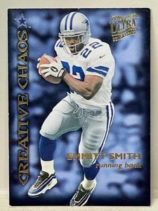 1996 Fleer Ultra Sensations Creative Chaos Deion Sanders Emmitt Smith #5 von 10 - Bild 1 von 6