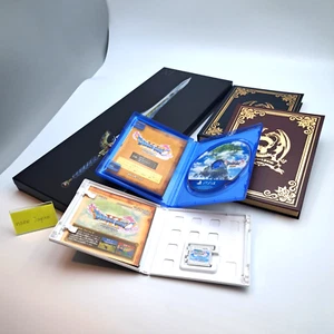 Dragon Quest XI 11 Double Pack Brave Sword Box Limited PS4 3DS SQUARE ENIX Used - Picture 1 of 21