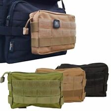 Tactical Molle Pouch Multi Purpose Hiking Bag EDC Utility Belt Waist Pack Small