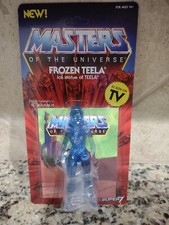 MOTU VINTAGE MASTERS OF THE UNIVERSE SUPER7 FILMATION FROZEN TEELA FIGURE NEW