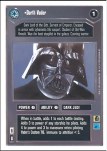 Star Wars CCG Estreno Ilimitado WB Raro DS Singles | SWCCG CASI NUEVO/Como Nuevo Borde BLANCO - Imagen 1 de 54