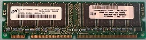 IBM 133Mhz SDRAM PC133 DIMM 128MB Memory 3.3V 33L3074 / 38L3568 / 38L391 - Picture 1 of 1