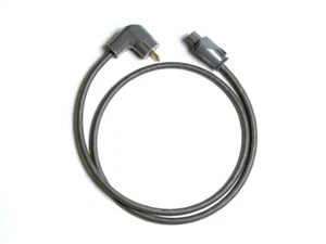 Supra LORAD 3X2.5 SPC GREY AC Power Cable SCHUKO ANGLED / IEC EU plugs 2.0m - Picture 1 of 2