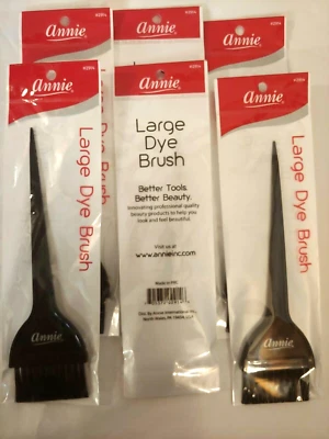 Cepillo de tinte grande Annie # 2914 lote de 6  Foto 1 de 3