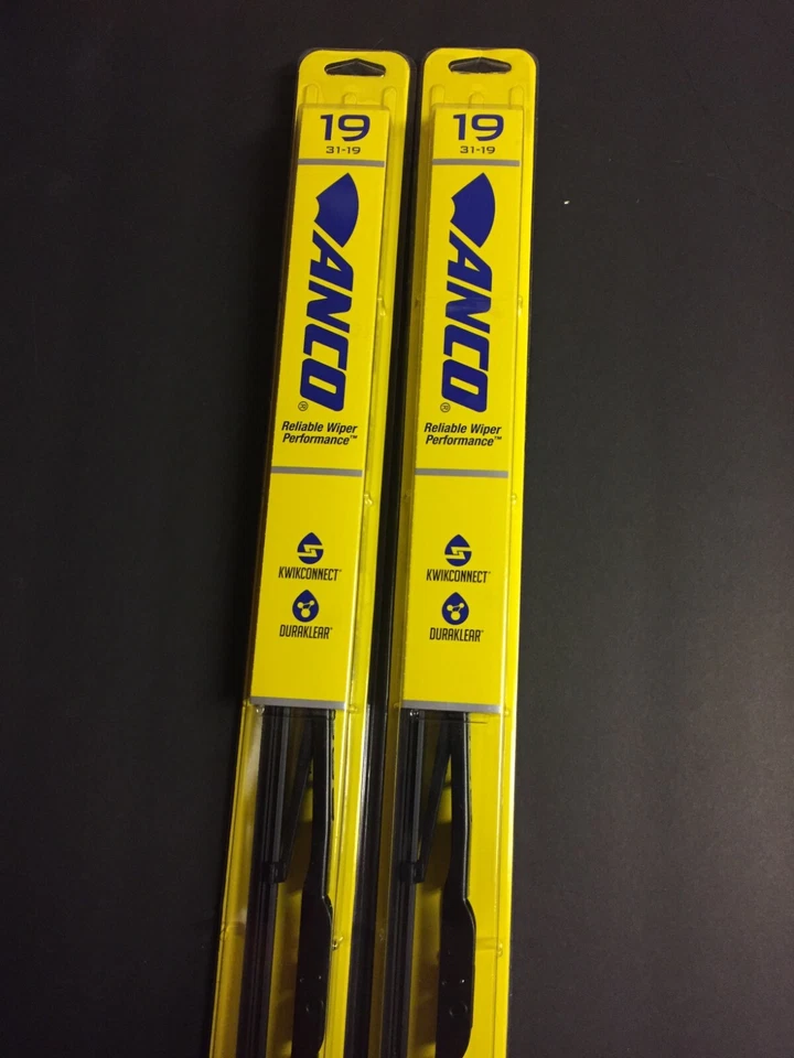 2x 19" ANCO 31-19 ESCOBILLA LIMPIAPARABRISAS SERIE 31 19" MARCO METAL NEGRO Foto 1 de 1