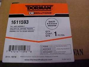 Dorman 1611593-Right Tail Lamp Assembly For 2009-2011 Chevrolet Traverse-NEW - Picture 1 of 2