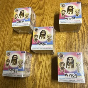 LOT of (5) Funko Mystery Minis WW84 Wonder Woman Sealed Blind Box Vinyl Figures - Picture 1 of 7