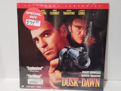 From Dusk Till Dawn Laserdisc LD Keitel Clooney Tarantino Juliette Lewis Sealed - Image 1 of 4