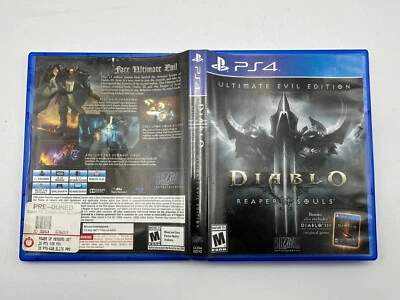 Diablo III 3 Reaper of Souls Ultimate Evil Edition PlayStation 4 PS4 Blizzard - Image 1 of 3