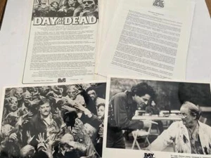 Rare Original 1985 Horror George A Romeros Day of the Dead Press Release Photos - Picture 1 of 6