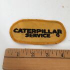 Vintage Caterpillar Service Patch - Embroidered 1980s CAT Diesel - Made in USA
