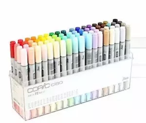Copic Ciao 72 Set ASSORTED MIXED COLOURS GENUINE NEW - Picture 1 of 1