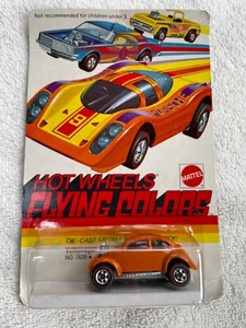 RARE 1973 HOT WHEELS FLYING COLORS VOLKSWAGEN BUG NO 7620 MATTEL NEW IN BOX - Picture 1 of 10