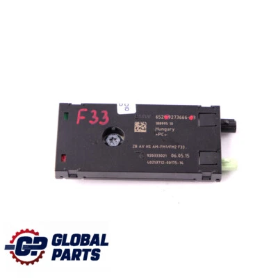 BMW F33 F83 M4 Cabrio Antenna Posteriore Amplificatore Antenna AM/FM 9273666 - Immagine 1 di 4